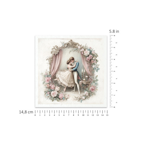 ITD COLLECTION MINI RICE PAPER К-КТ 6БР 14.8X14.8CM - RSM310