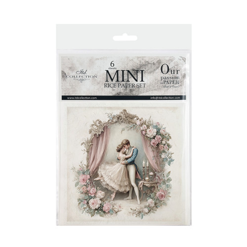 ITD COLLECTION MINI RICE PAPER К-КТ 6БР 14.8X14.8CM - RSM310