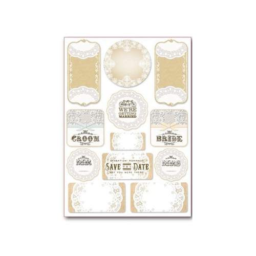 STAMPERIA LABELS - DFLB019