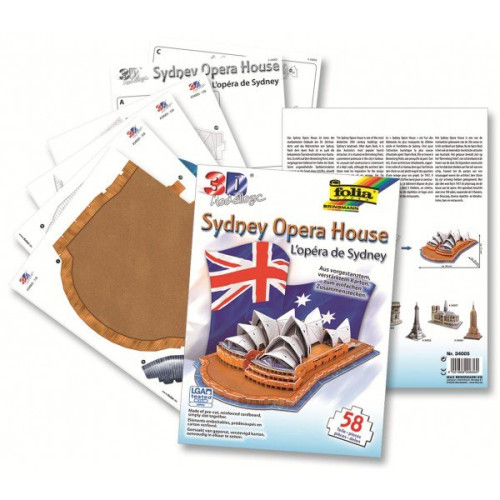 FOLIA 3 D ПЪЗЕЛ SYDNEY OPERA HOUSE