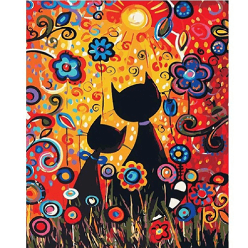 NEWART КОМПЛЕКТ ЗА РИСУВАНЕ ПО НОМЕРА 50/40СМ. - W3736