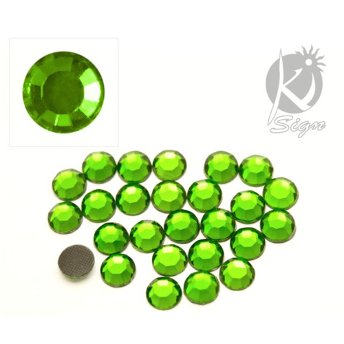 KI-SIGN HOT FIX КРИСТАЛИ 6 MM 35 БР - GREEN
