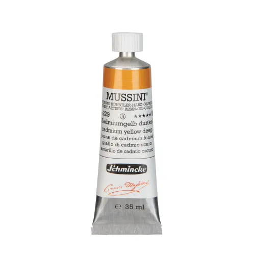 SCHMINCKE OIL PAINT 35 ML MUSSINI CADMIUM YELLOW DEEP