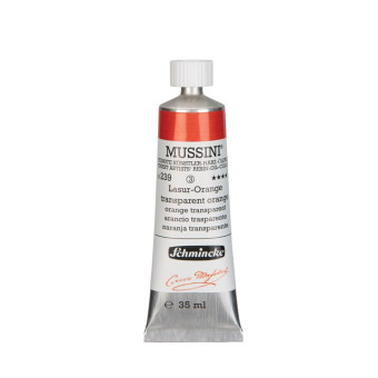 SCHMINCKE OIL PAINT 35 ML MUSSINI TRANSPARENT ORANGE
