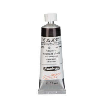 SCHMINCKE OIL PAINT 35 ML MUSSINI ATRAMENT BLACK