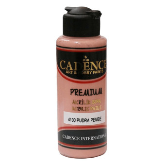 CADENCE АКРИЛНА БОЯ PREMIUM 120 МЛ. - POWDER PINK 4100