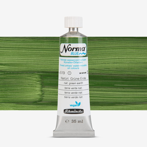 SCHMINCKE МАСЛЕНА БОЯ 35 МЛ NORMA BLUE NAT. GREEN EARTH
