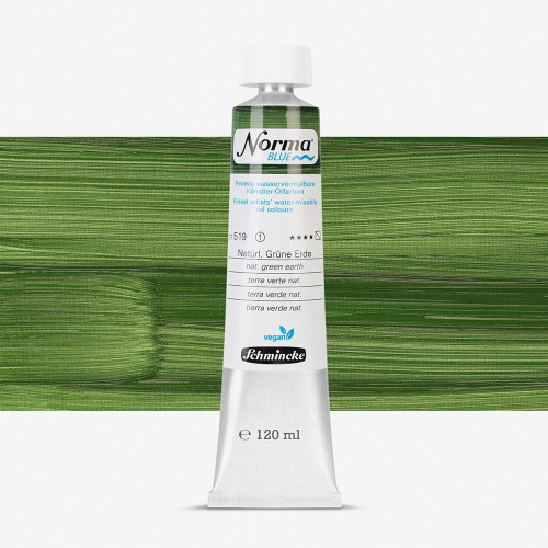 SCHMINCKE МАСЛЕНА БОЯ 120 МЛ NORMA BLUE NAT. GREEN EARTH