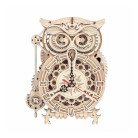 ROBOTIME 3D ДЪРВЕН ПЪЗЕЛ OWL CLOCK 161 ЧАСТИ LK503