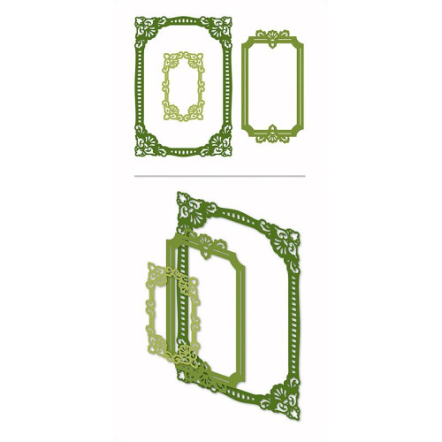 DOCRAFTS DIES FOR CUTTING - ORNATE FRAMES SQUARE XCU 503250