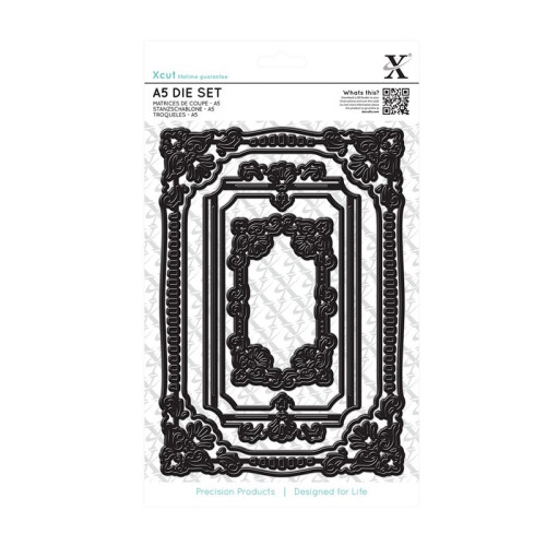 DOCRAFTS DIES FOR CUTTING - ORNATE FRAMES SQUARE XCU 503250