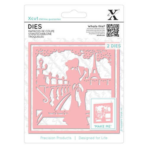 DOCRAFTS DIES FOR CUTTING - PARIS IN LOVE XCU 503381