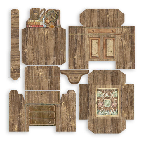 STAMPERIA POP UP KIT 3D CARD - SBPOP08