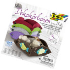 FOLIA DECORATIVE FELT BASKET ASSORTED 11.5/11.5 CM. 5 PCS.