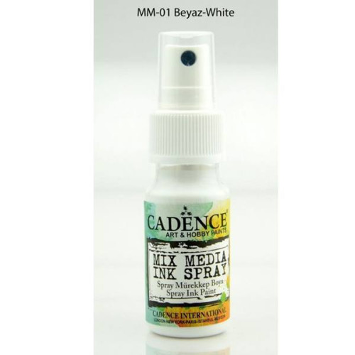 CADENCE SPRAY LUBRICANT MIX MEDIA 25 ML. - WHITE MM-01