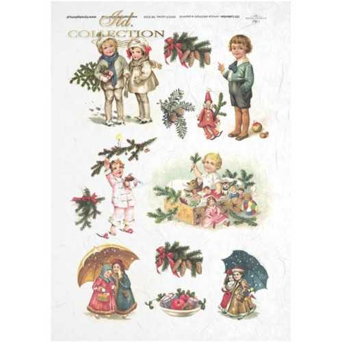 ITD COLLECTION ДЕКУПАЖНА ОРИЗОВА ХАРТИЯ А4 - R0204