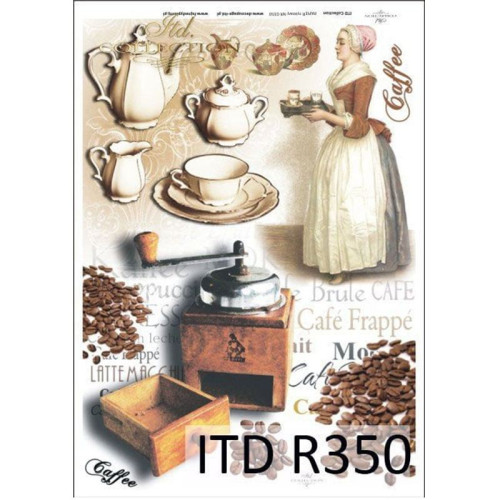 ITD COLLECTION ДЕКУПАЖНА ОРИЗОВА ХАРТИЯ А4 - R0350