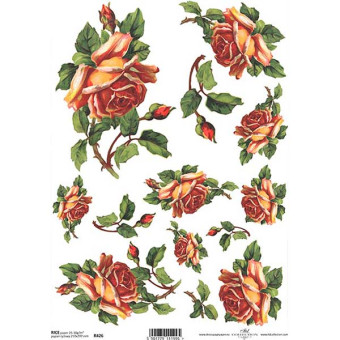 ITD COLLECTION ДЕКУПАЖНА ОРИЗОВА ХАРТИЯ А4 - R0426
