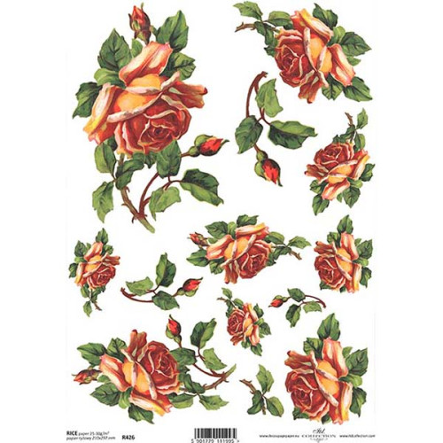ITD COLLECTION ДЕКУПАЖНА ОРИЗОВА ХАРТИЯ А4 - R0426