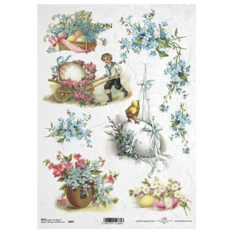 ITD COLLECTION ДЕКУПАЖНА ОРИЗОВА ХАРТИЯ А4 - R0487