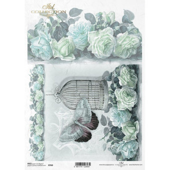 ITD COLLECTION ДЕКУПАЖНА ОРИЗОВА ХАРТИЯ А4 - R0760