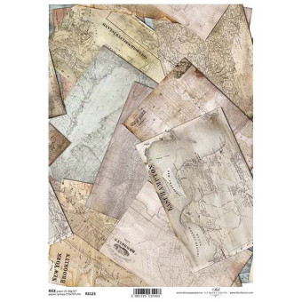 ITD COLLECTION ДЕКУПАЖНА ОРИЗОВА ХАРТИЯ А4 - R1125