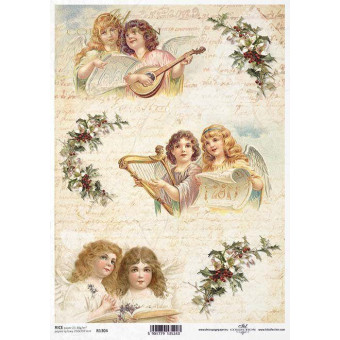 ITD COLLECTION ДЕКУПАЖНА ОРИЗОВА ХАРТИЯ А4 - R1304