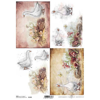 ITD COLLECTION ДЕКУПАЖНА ОРИЗОВА ХАРТИЯ А4 - R1348