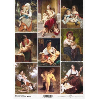 ITD COLLECTION ДЕКУПАЖНА ОРИЗОВА ХАРТИЯ А4 - R1892