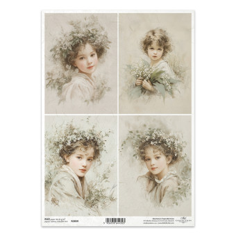ITD COLLECTION ДЕКУПАЖНА ОРИЗОВА ХАРТИЯ А4 - R2839