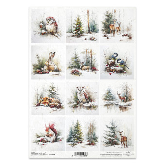 ITD COLLECTION ДЕКУПАЖНА ОРИЗОВА ХАРТИЯ А4 - R2859