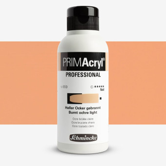 SCHMINCKE АКРИЛНА БОЯ 250 МЛ PRIMACRYL BURN OCHRE LIGHT FLUI