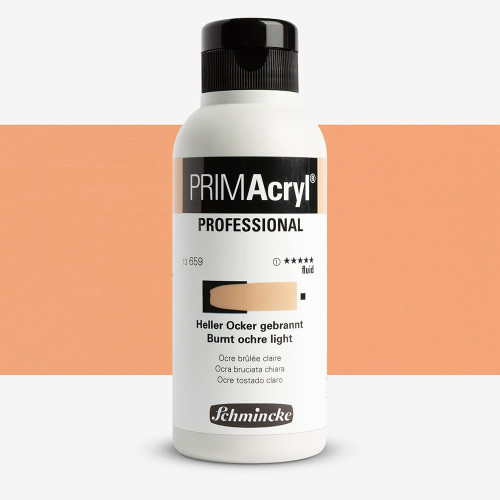 SCHMINCKE АКРИЛНА БОЯ 250 МЛ PRIMACRYL BURN OCHRE LIGHT FLUI