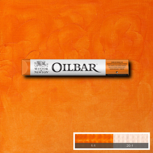 W&N OIL PAINT STICK 50 ML - CADMIUM ORANGE HUE