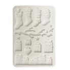 STAMPERIA CLASSIC CHRISTMAS SILICONE MOLD KACMA620