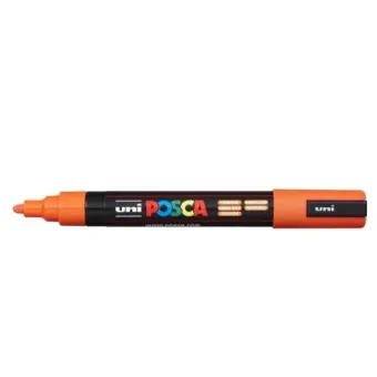 POSCA АКРИЛЕН МАРКЕР PC-5M, 1.8-2.5 MM - ORANGE