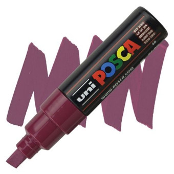 POSCA ACRYLIC MARKER PC-8K, 8 MM - RED WINE
