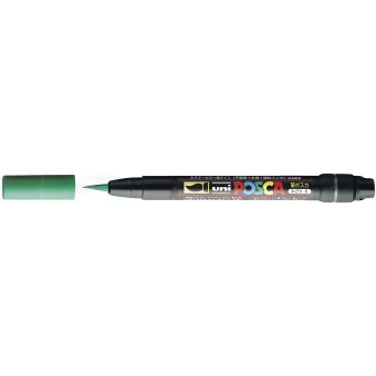 POSCA АКРИЛЕН МАРКЕР PCF-350 BRUSH - GREEN