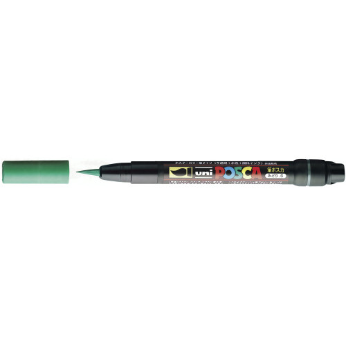 POSCA АКРИЛЕН МАРКЕР PCF-350 BRUSH - GREEN
