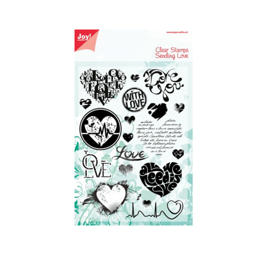 JOY CRAFTS SILICONE STAMPS - 6410/0330