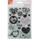 JOY CRAFTS SILICONE STAMPS - 6410/0330