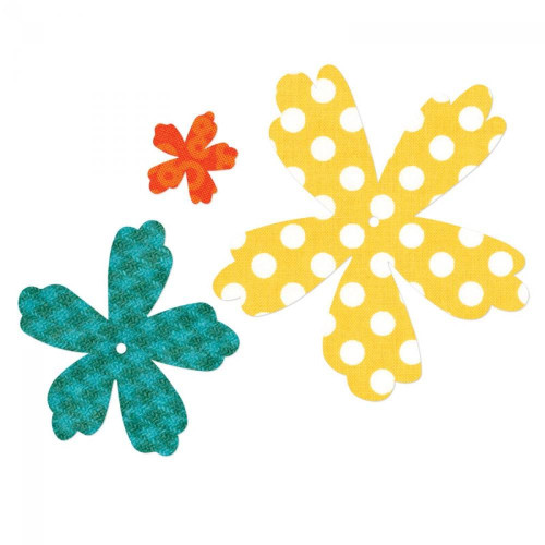 SIZZIX BIGZ DIE CUTTING DIES - FLOWER LAYERS #4