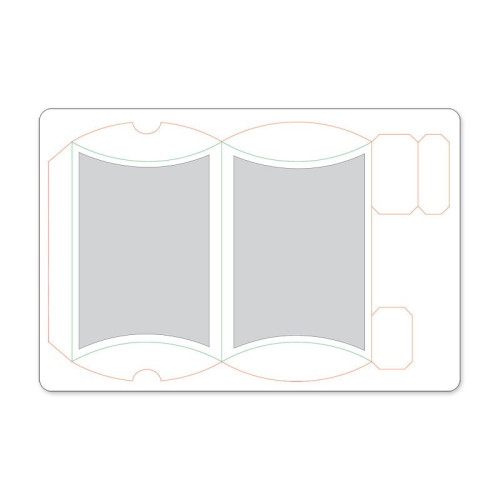 SIZZIX BIGZ ЩАНЦИ ЗА ИЗРЯЗВАНЕ - PILLOW BOX W/LABELS