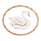 SIZZIX SIZZLITS DIES - SWAN & LEAFY FRAME