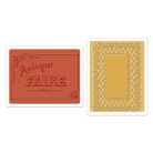 SIZZIX ПАПКИ ЗА РЕЛЕФ - ANTIQUE FAIRE & LACE SET
