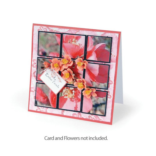 SIZZIX THINLITS ЩАНЦИ ЗА ИЗРЯЗВАНЕ - GRID WORKS 1 3/8"