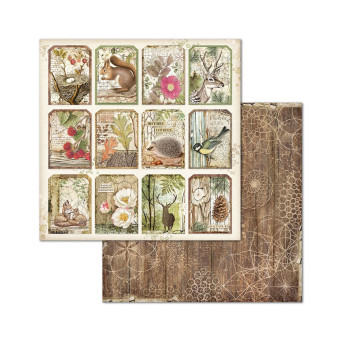 STAMPERIA DESIGNER CARD 30.5/30.5 CM - SBB660