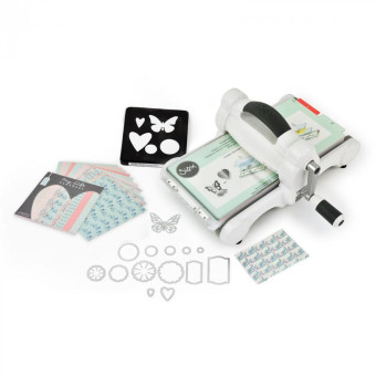 SIZZIX BIG SHOT STARTER KIT WHITE & GRAY - СТАРТОВ КОМПЛЕКТ