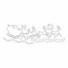 SIZZIX THINLITS DIES - VILLAGE CHRISTMASTIME