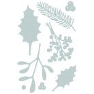 SIZZIX THINLITS ЩАНЦИ ЗА ИЗРЯЗВАНЕ - WINTER FOLIAGE